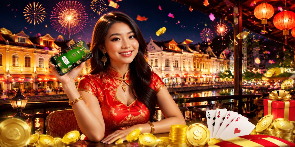 Permainan rummy bergaya Melayu di Ipoh dengan suasana tempatan yang meriah