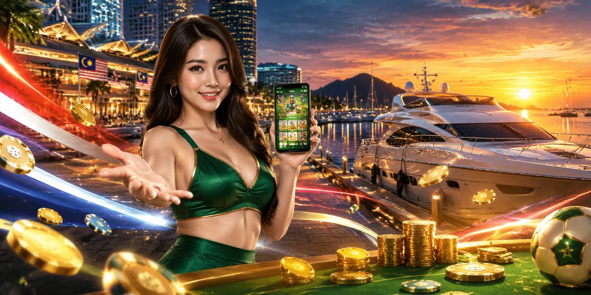 Aplikasi kasino dan sukan es250 di telefon pintar pengguna Kota Kinabalu