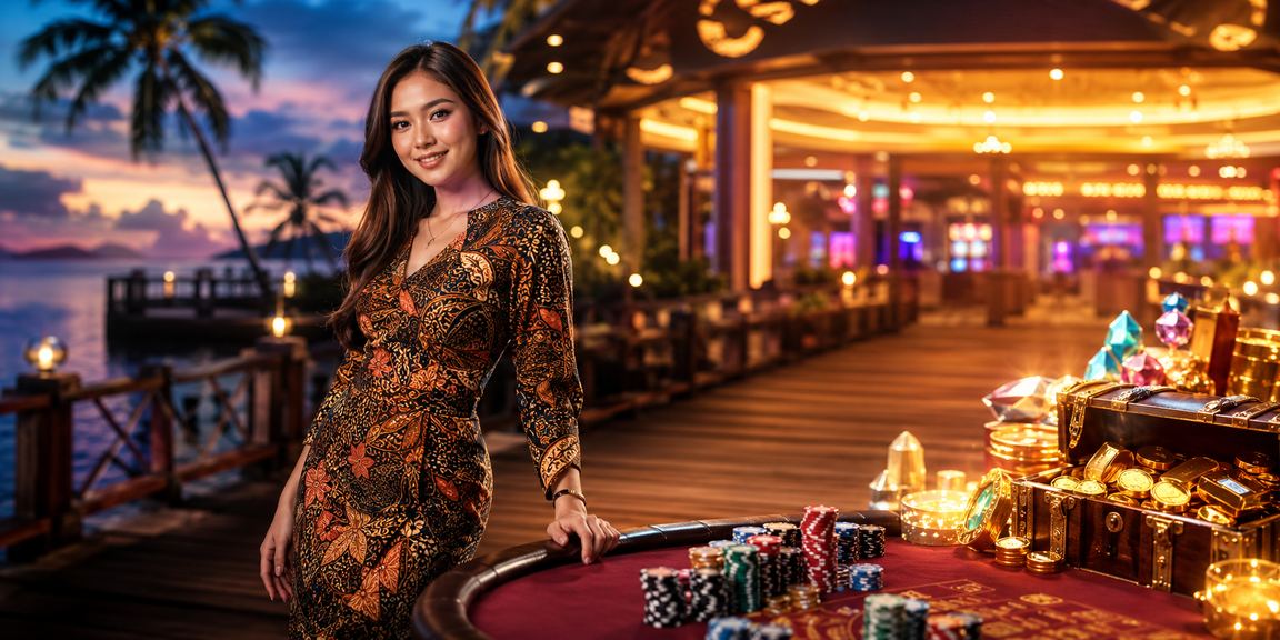 Proses deposit dalam talian bergaya batik Sabah untuk taruhan bola sepak